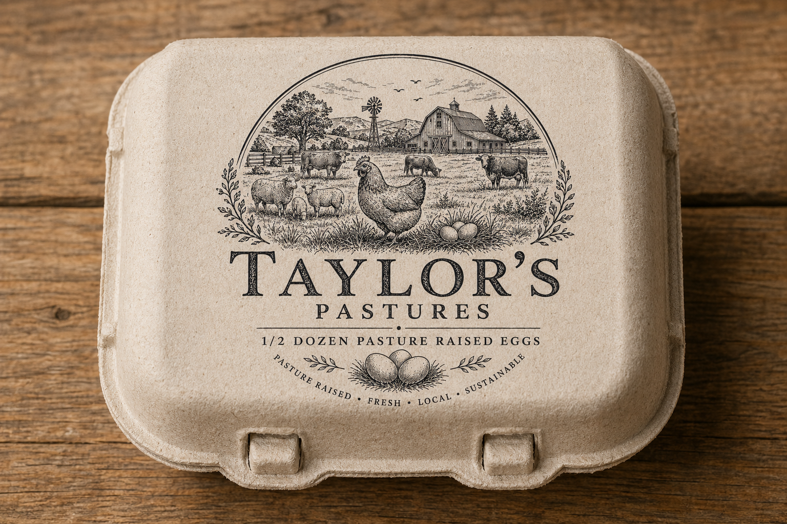 Taylor's Pasture- Pasture-Raised, Farm Fresh Eggs